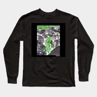 just leaf in ecopop negative photo cam wallpaper art Long Sleeve T-Shirt